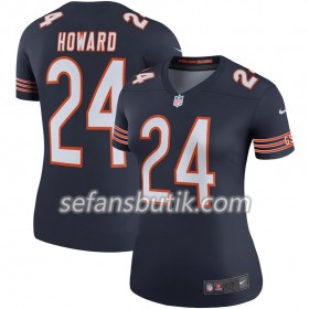 Chicago Bears Tröjor Jordan Howard 24 Nike Navy - Dame